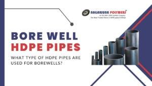 Black Colour BoreWell HDPE Pipes